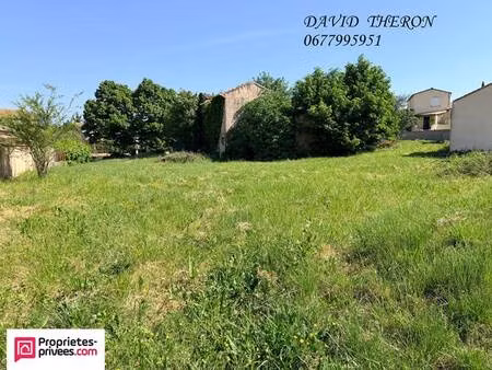 terrain constructible à vendre