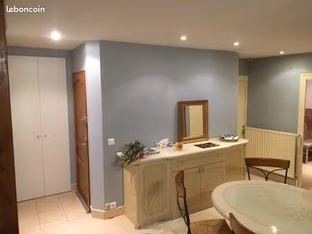 ancenis centre  proche gare t3 meublé 90m² vue sur loire