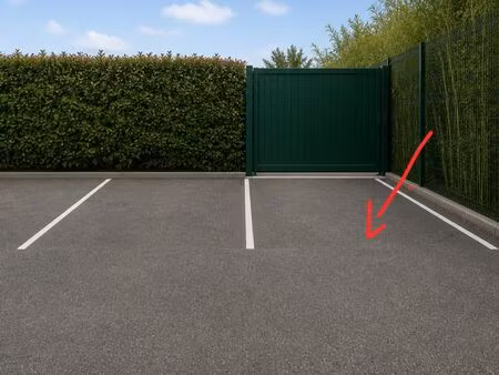 place de parking securisée