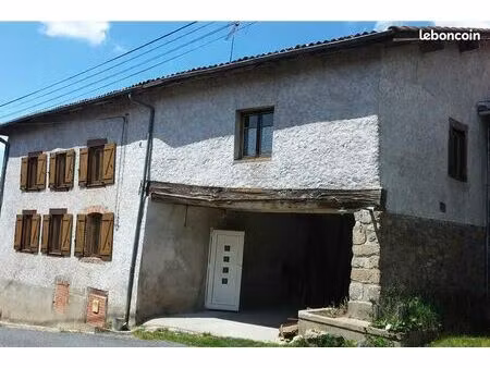 maison village 110 m² + aisance couverte 25m²