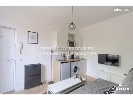 studio meublé 28m² refait à neuf choisy-le-roi