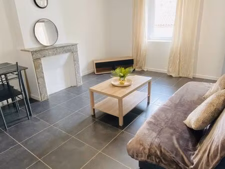 t2 meublé 34 m² – centre-ville mont-de-marsan – fibre – disponible