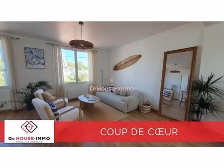 appartement duplex 4 pièces  91m² au centre de carnac plage