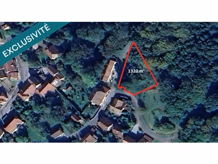 vente terrain 1320 m² à clairegoutte (70200)  10 000 €