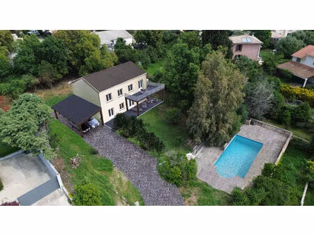 maison hauteurs furiani 5 pièce(s) 162m2 terrain 2028 m2 vue dégagée - piscine
