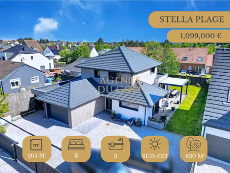 vente maison 5 pièces 204 m² cucq (62780)