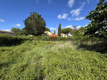 vente terrain centre village aniane