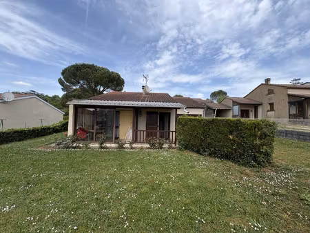 maison plain-pied 60 m2 avec jardin et garage