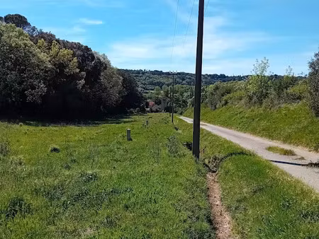 vente terrain à montolieu (11170)  199 000 €