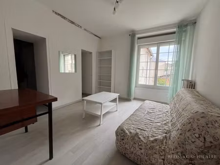 poitiers centre ville  rue de la chaine  t2 meuble