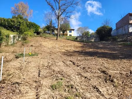 vente terrain 809 m² trévoux (01600)