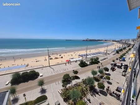 a vendre appartement face mer les sables d'olonnes