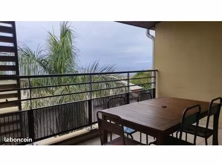 appartement t3/4 duplex vue mer à l'eperon