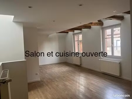 appartement contemporain dans jolie maison alsacienne