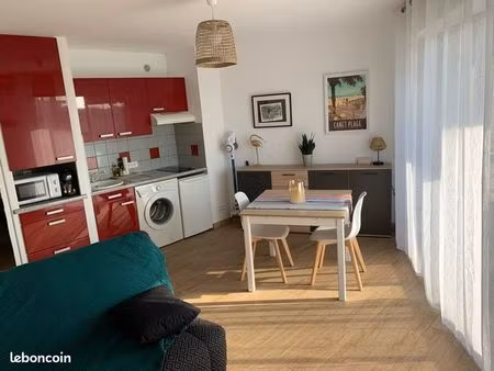 studio canet plage centre
