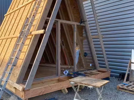 maison a frame expo 22 m²