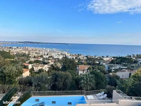 vue mer exceptionnelle golfe juan