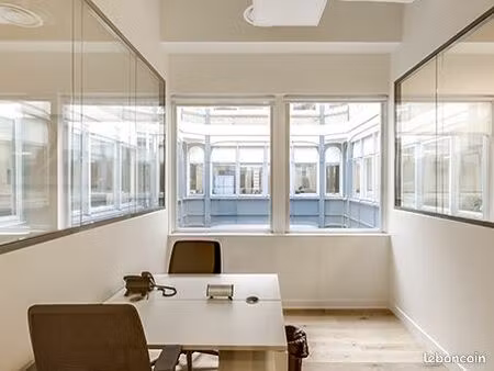 bureau privé entièrement équipé pour 2 personnes à paris  spaces réaumur paris