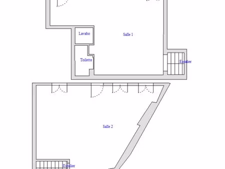 boutique 70 m² paris