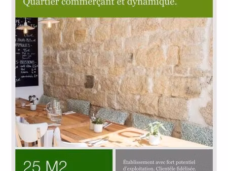 vend fond de commerce restaurant
