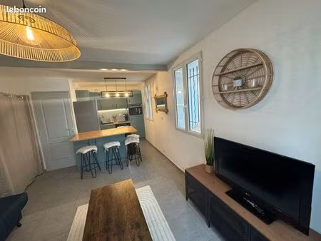 studio rénové 22 m² – vendu meublé le beausset