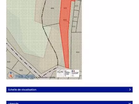 vente parcelle forestière
