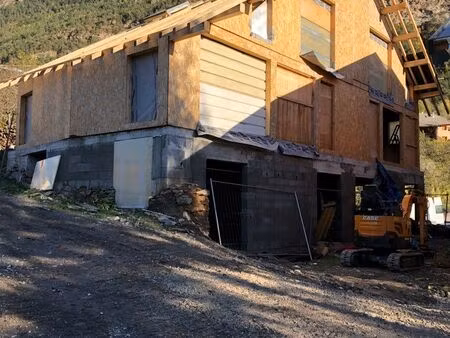 grand chalet ossature bois