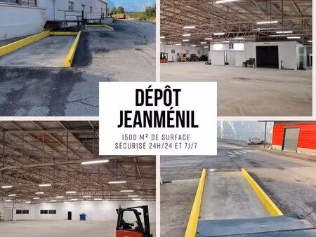 location dépôt entrepot cellules stockage