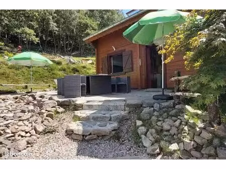 chalet en bois 125 m² – spa privé – vendu complet – hauteurs d’anould