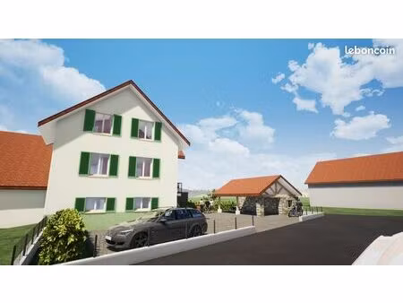maison à rénover + grange à thiancourt (90) - proche delle & suisse
