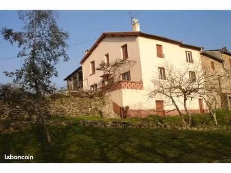 maison dunieres sur eyrieux ardeche/garage constructible/proche valence