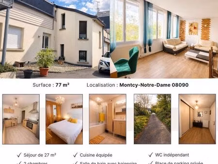 appartement de 77 m2 à vendre