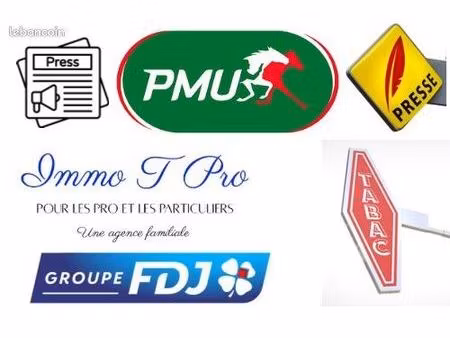 fdj  presse  tabac 50 m² montgeron