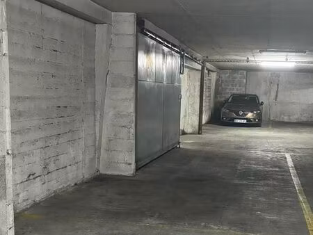 double emplacement de parking