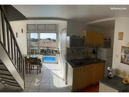 appartement mezzanine vue mer