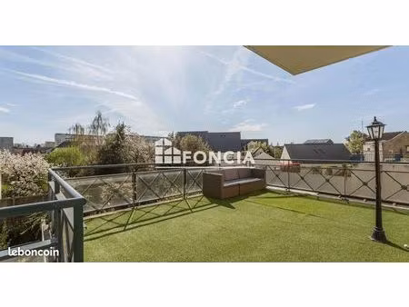 appartement 3 pièces recent de 86m2 en centre ville + 39m2 de terrasse au calme