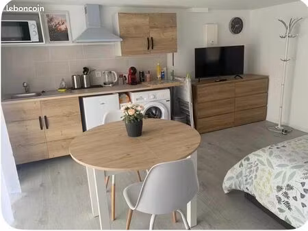 studio meublé 20m2  moyenne durée  dispo le 19/07/2026