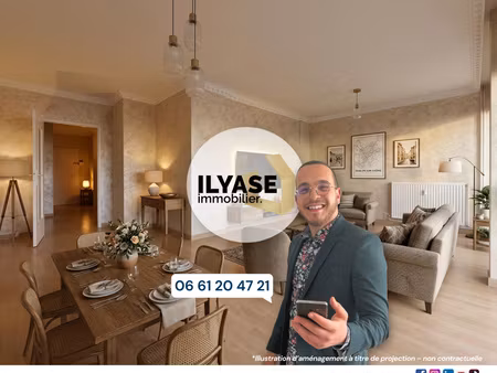 appartement t4 | 75 m² | balcon | cave
