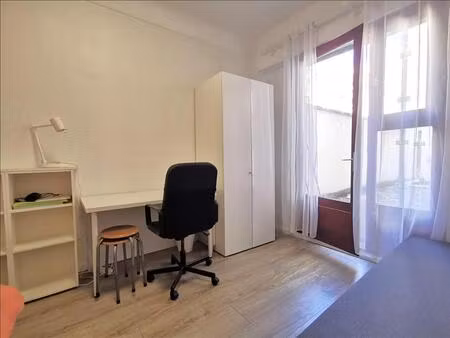appartement - rdc - 18.89 m2 - 1 pièce - meublé