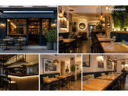 restaurant avec extraction – emplacement n°1 levallois – faible loyer