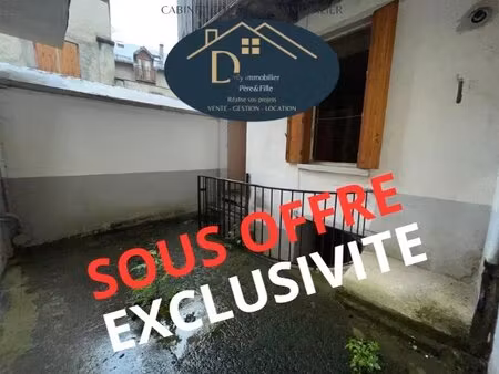 maison à renover centre ville de luchon