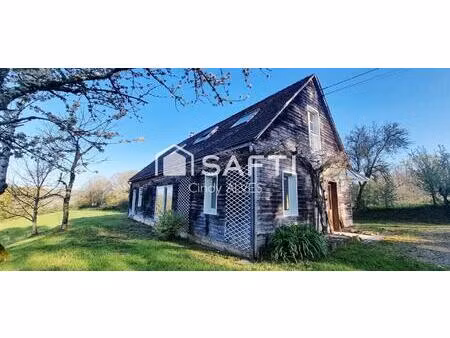 chalet en bois avec 4 chambres sans vis à vis