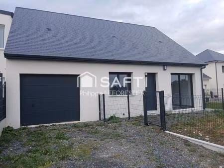 esquay sur seulles. pavillon neuf avec combles.