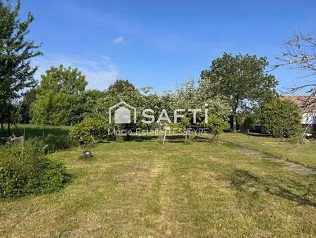magnifique terrain sur les hauteurs de lormont de 830m2