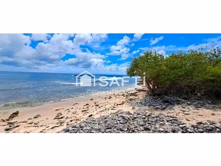 magnifique terrain constructible en bord de mer