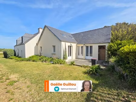 ile de batz : double maison familiale de 190 m² vue mer - 5 chambres - terrain de 990m²