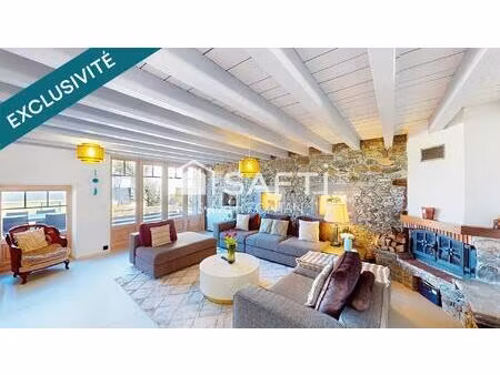 maison renovee avec de tres beaux volumes dans un cadre champêtre au calme