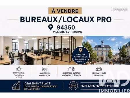 local 179 m² villiers-sur-marne