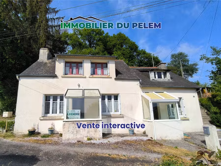 vente maison à saint-nicolas-du-pélem (22480) : à vendre / 53m² saint-nicolas-du-pélem