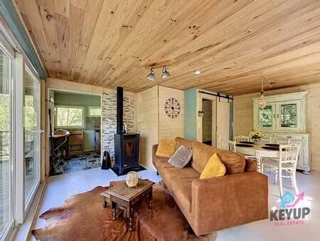 escapade nature : chalet avec terrasse de 20 m²